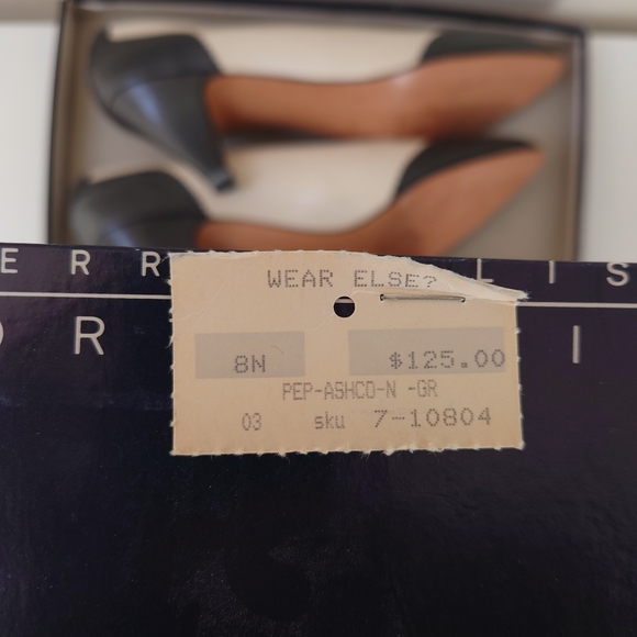 Perry Ellis Heels Size 8 - Made in Italy - Picture 5 of 5